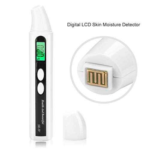 Skin Tester, Portable Digital LCD Skin Face Analyzer Monitor Tester Beauty Salon Instrument for Skin Care