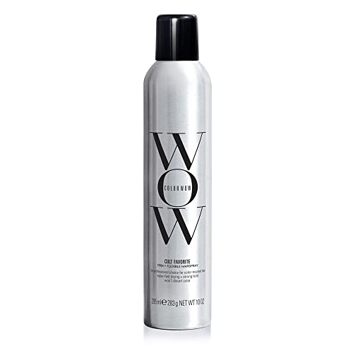 COLOR WOW Cult Favorite Firm + Flexible Hairspray ? Lightweight spray with all day hold | Humidity resistance | Heat + UV protection | non stiff, non sticky | Brushable | Non yellowing