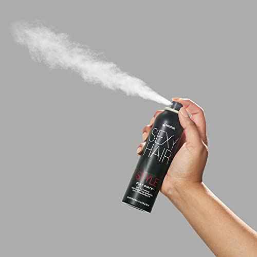 SexyHair Style Play Dirty Dry Wax Spray | Body and Dimension | Helps Achieve Second-Day Look | All Hair Types
