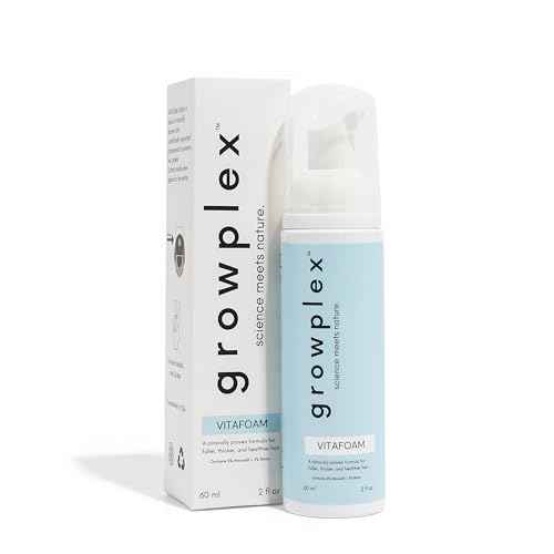 Vitafoam 5% Minoxidil Foam for Men & Women, DHT Blocking Minoxidil for Men Foam, Non-Greasy, Fast-Drying Formula for Hair Regrowth