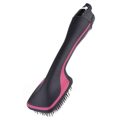 Sonew 2 in 1 Hair Dryer Brush & Straightener Brush, Hair Dryer and Styler, Negative Ion Blow Dryer Brush, Hot Air Brush Detangles, Dries, Smooths, Reduce Frizz & Static