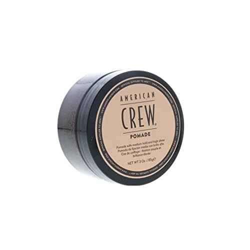 Men's Hair Pomade by American Crew, Medium Hold with High Shine, 3 Oz (Pack of 2)