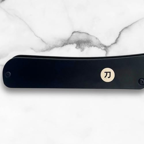 Saki Straight Shaving Razor for Men - Traditional Shave Razor in Premium Steel