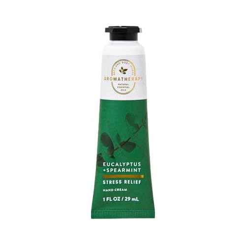 Bath & Body Works Eucalytus & Spearmint Shea Butter Hand Cream 1 OZ (Eucalytus & Spearmint)