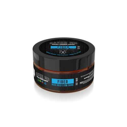 Razor MD Men's Hair Styling Fiber with High Hold Low Shine Matte Finish, Travel Size Water-Based Non-Greasy Hair Putty for Strong Texturized Look and Modern Styling, 2 oz