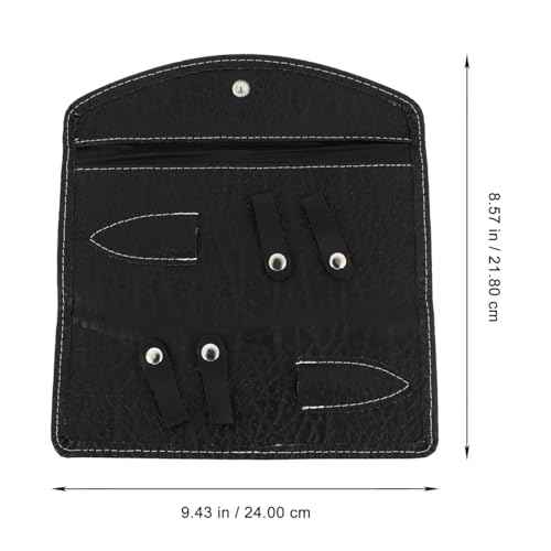 NOLITOY Hair Stylist Scissor Organizer Pouch, Hair Shear Bag Foldable Comb and Scissors Holder Salon Tools for Barber Hairdresser