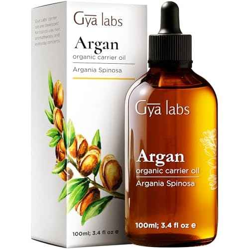 Gya Labs Argan Hair Oil - 3.4 Fl Oz - for Scalp Health, Strengthens & Protection from Damage