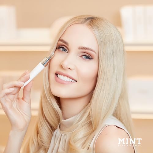 MINT Lip & Eye Serum (15 ml) ? Anti-Aging Treatment with Aloe Vera, Betaine & Vitamin E ? for a youthful appearance - 96% Natural Ingredients ? Vegan