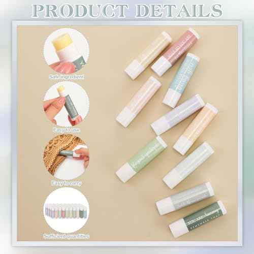 100 Sets Employee Appreciation Gifts Bulk for Coworkers Lip Balm Favors Thank You Team Gifts for Coworkers Staff Teachers Nurse Volunteer Thanksgiving Christmas Appreciation, 5 Flavors
