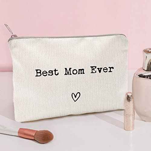 Best Mom Ever, Mom Gift, Makeup Bag, Mother's Day Gifts, Mom Gift From Daughter, Best Mom Ever Bag, Cosmetic Bag, Makeup Organizer, Bag Gift