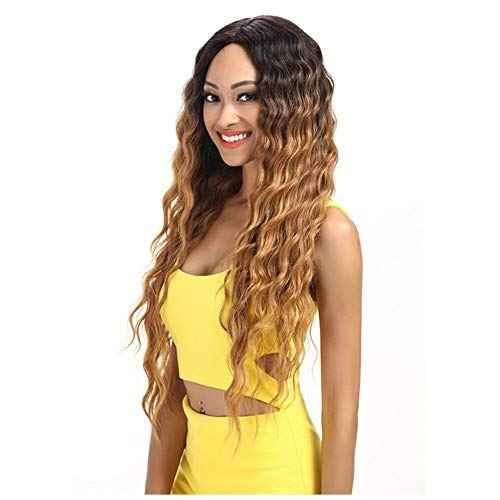 Joedir Lace Front Wigs 30'' Long Wavy Synthetic Wigs For Women 130% Density Wigs