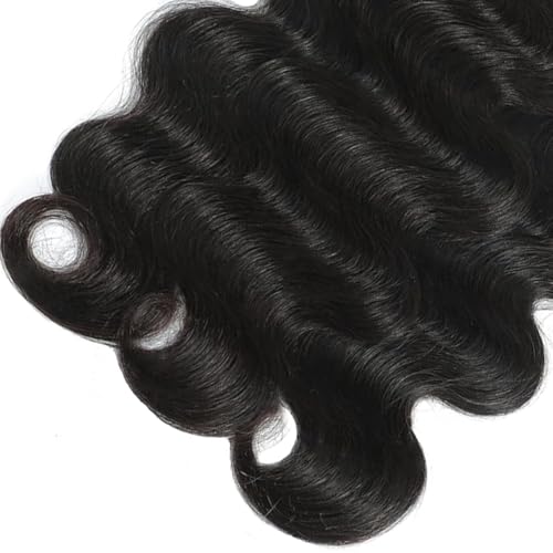 Condescension Brazilian Human Hair Bundles 18 20 22 Inch Body Wave 3 Bundles Human Hair 100% Unprocessed Remy Brazilian Virgin Weave Hair Natural Black for Women