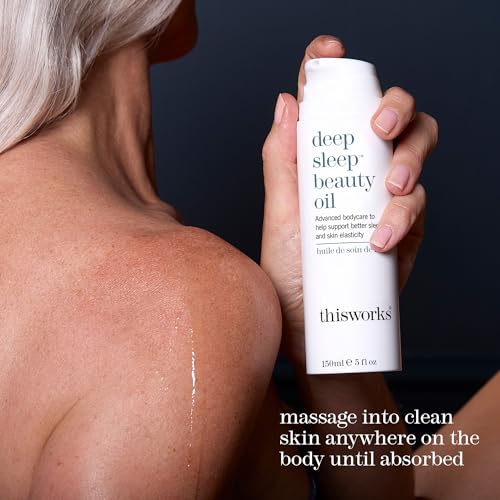 This Works Deep Sleep Beauty Oil ? Clinically Proven Nighttime Treatment with Bakuchiol & Botanical Oils, Improves Skin Elasticity & Barrier Function, 5 Fl Oz