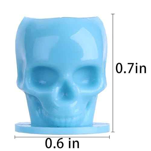 Moricher 200 Pcs 4 Colors Disposable Plastic Tattoo Ink Cups with Base - Tattoo Ink Pigment Caps for Tattooing and Makeup