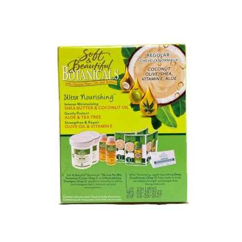 Soft & Beautiful Botanicals Texturizer, Regular (Pack of 3)
