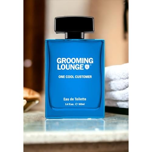 Grooming Lounge Men's Fagrances Eau de Best Perfume for Men - For Warm and Mischievous Mens Fragrances - So Handsome Devil Perfumes Women, Men & Unisex 3.4 oz (One Cool Customer)