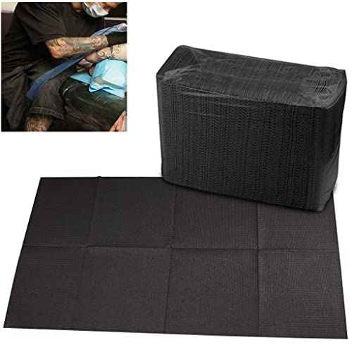 50Pcs Disposable Tattoo Clean Pad Tattoo Table Covers Clean Pad Patient Dental Napkins Beauty Tattoo Accessories Tattoo Bibs