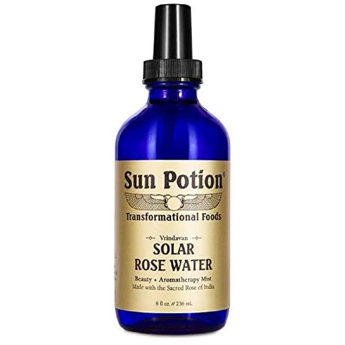 Solar Rose Water | Hydrating Natural Rose Petal Deodorant, Body Spray, Aromatherapy | 236mL