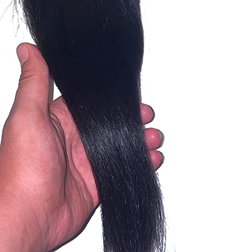 New Remy Yaky-Remy Blue 100% VIRGIN Human Hair Weave- Shed Free&Tangle Free (#1B, 16¡± packs of 2)