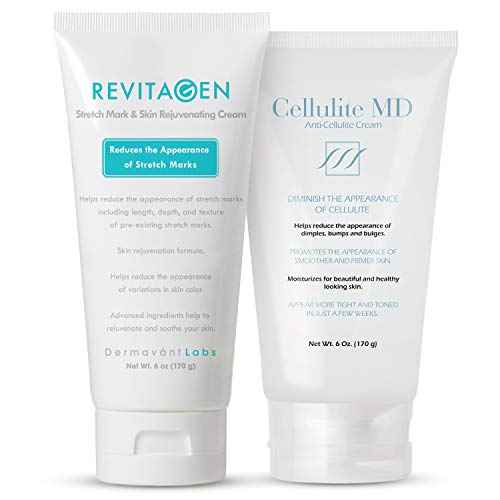 Bundle with Revitagen - For Reducing Cellulite + Stretch Marks - Restore Tight Smooth Skin (2 Items)#