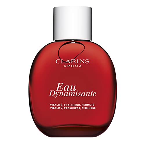 Clarins Eau Dynamisante Treatment Fragrance Spray | Hydrates, Revitalizes and Perfumes Skin | Essential Oils | All Skin Types | 3.3 Fluid Ounces