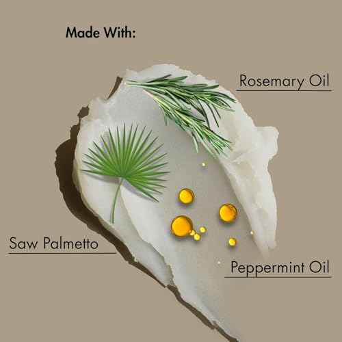 As I Am Rosemary Styling Mousse 8 Fl Oz (237 ml) - with Biotin & Saw Palmetto