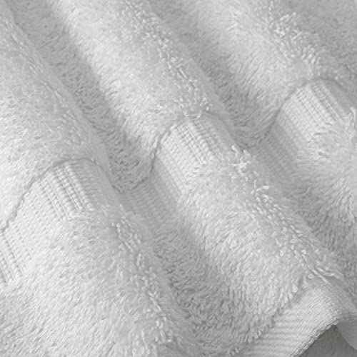 Chakir Turkish Linens Premium Cotton Absorbent Turkish Towels (Washcloths - 12 Piece, White)