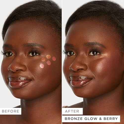 tarte glowing cheeks blush tape & glow tape duo ? Buildable Cream Blush & Illuminating Highlighter with Lightweight Mineral Pigments & Shea Butter for Hydrating Radiant Glow, Vegan & Cruelty Free