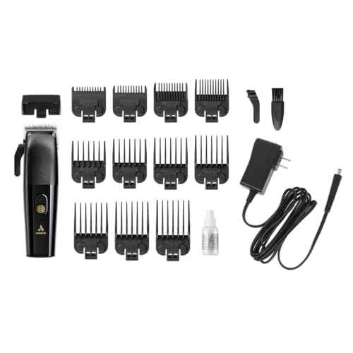 Andis Envy II Cordless Clipper, Professional Lithium-ion Electric Beard & Hair Clipper, Phaze Blade, Cordless, Black