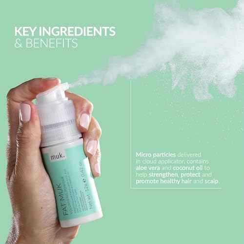 MUK. FAT Volumizing Hair Powder - Weightless, Translucent Root Lifting Styling Product for All Hair Types - Adds Volume & Texture - 20g