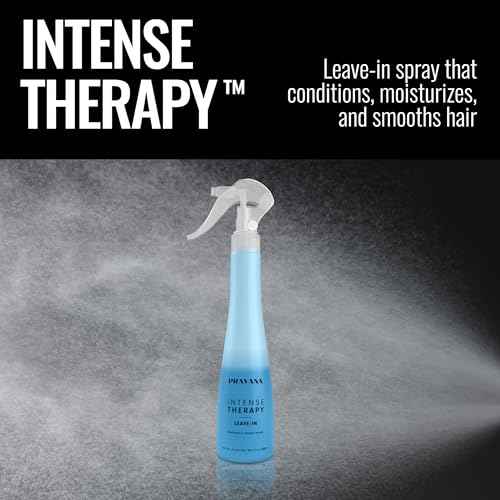 PRAVANA Intense Therapy Leave-In Conditioner Spray Treatment & Detangler | Instantly Detangles & Hydrates | Equalizes Hair Porosity | For All Hair Types | Strengthens & Softens Hair