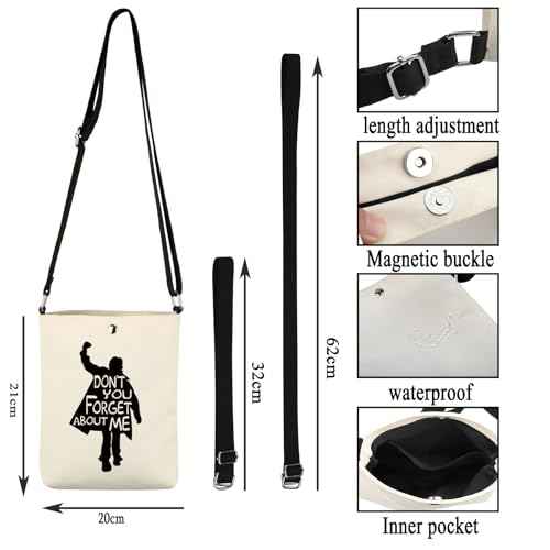 G2TUP Movie Inspired Gift A M Makeup Bag 80's Movie Cosmetics Bag Fan Gift Travel Bag with Zipper