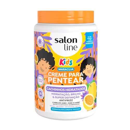 Salon Line Cachinhos Hidratados Conditioner Kids Hydrated Passion Fruit Cream 1kg