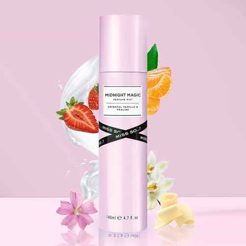 So¡¦? Midnight Magic Perfume Mist - Fruity, Sweet, Vanilla Perfume for Women - Refreshing Body Spray for Women - Cruelty Free Body Mist - 4.7 oz