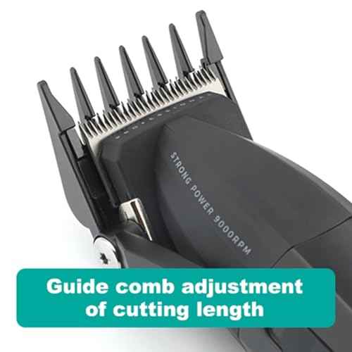 VGR 003 Fresh Fade Hair Clipper, Professional Hair Trimmer, Cord/Cordless Rechargeable Hair Cutting Tools with LED Display, 9000 RPM Barber Clippers, Green