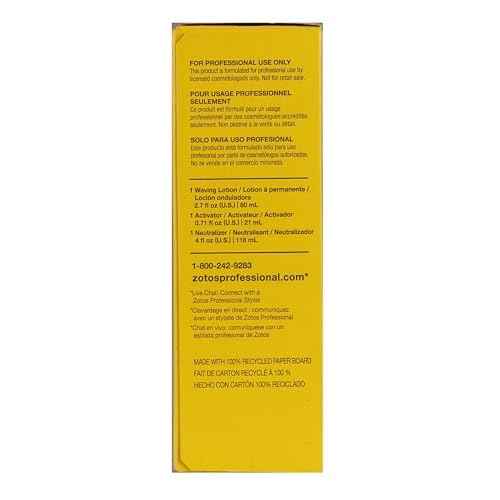 Zotos Professional Acclaim Acid Perm Regular 1 Application (Pack of 4)