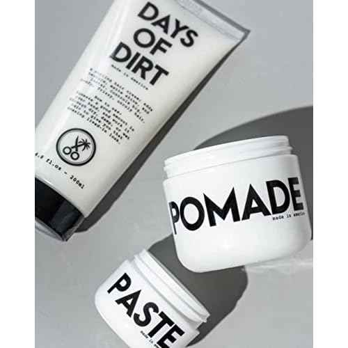 California Born Days of Dirt Hair Styling Cream for Dry, Fluffy, Frizzy, Clean Lived-in Look - Styling Cream for No-Hold, Texture & Shine - Made in USA, 6.8fl oz