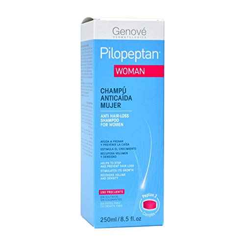GENOV? Pilopeptan for Women 250ml - Hair Care - Daily Use - Hair Regrowth Treatment - Anti-Hair Loss Shampoo - Rich In Nutrients - Active And Natural Ingredients