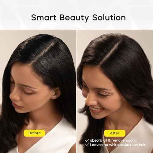 HALOVIDA Dry Shampoo for Women, Dry Scalp Shampoo Spray for Dark Hair Leaves No White Residue, Absorb Oils, Volumizing & Refresh Hair for 72 Hours, 5.07 Fl Oz