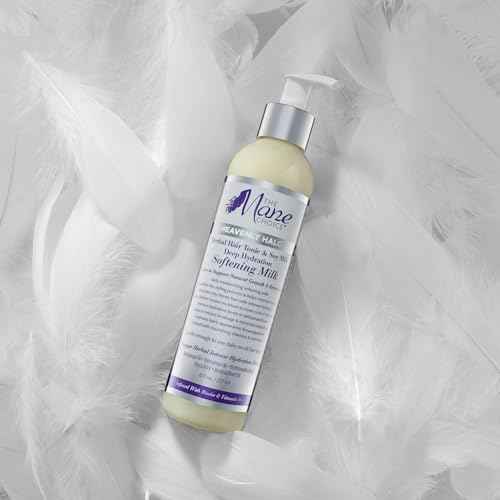 The Mane Choice Heavenly Halo Herbal Hair Tonic & Soy Milk Deep Hydration Softening Milk, 8 Ounce