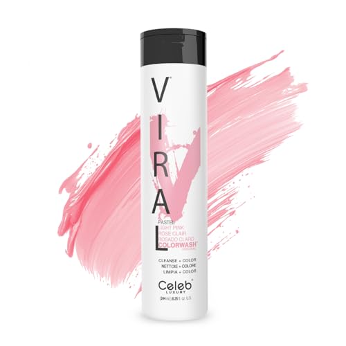 Celeb Luxury Colorwash Color Depositing Shampoo - Color Refresher, Vegan Hair Dye, Bondfix Bond Rebuilder, Viral and Gem Lites