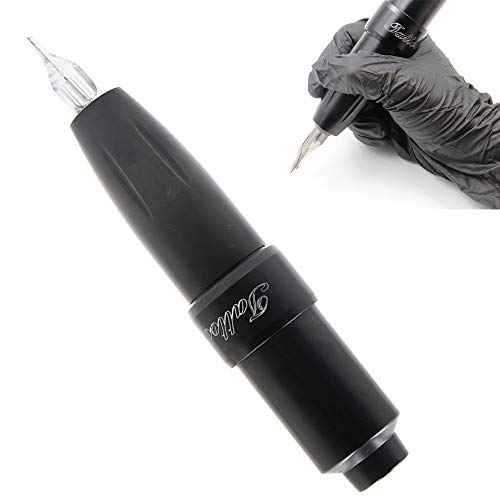 Rotary Tattoo Machine Pen - SOTICA Cartridge Tattoo Pen Machine with rca Interface Tattoo Rotary Pen Permanent Makeup Machine Pen for Body Art Tattoo Power Supply Tattoo Cartridge Needle Tattoo Supply