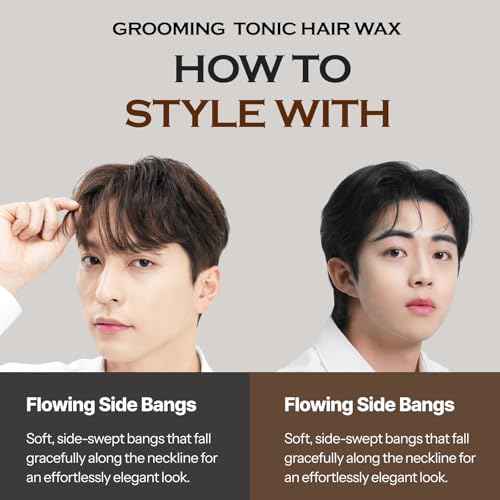 [Forbeaut] Grooming Tonic Hair Wax ? Long-Lasting Volume, Woody Citrus Scent, Lightweight Hold, Water-Based Styling for Natural Glossy Finish ? For Men¡¯s Hair Styles 220ml / 7.43 fl.oz