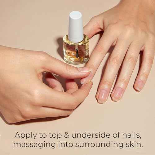 CND SolarOil Cuticle Oil, Blend Of Jojoba, Vitamin E, Rice Bran & Sweet Almond Oils, Moisturizes & Conditions