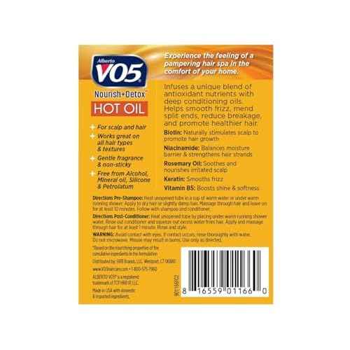 VO5 Hot Oil Therapy Moisturizing Treatment 2 ea