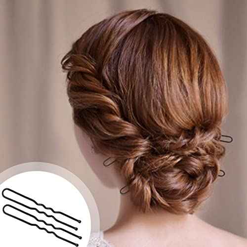 U Shaped Hair Pins for Buns, 100 PCS 2.8" Hair Pins for Women Hair Styling with Thick Hair
