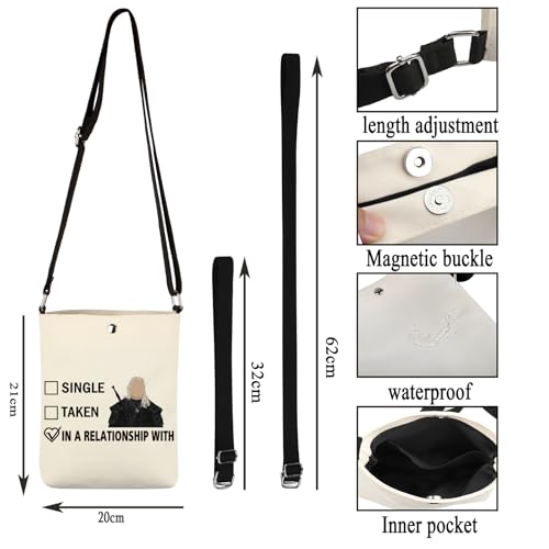 G2TUP H C Inspired Gift Dating H C Makeup Bag H Fan Cosmetic Bag H C Merch