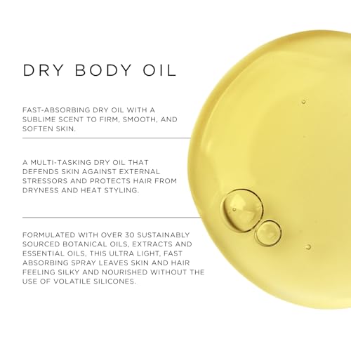 OLVERUM - Natural Dry Body Oil | Vegan, Cruelty-Free, Clean Beauty Fast-Absorbing Body Oil (3.3 fl oz | 100 ml)