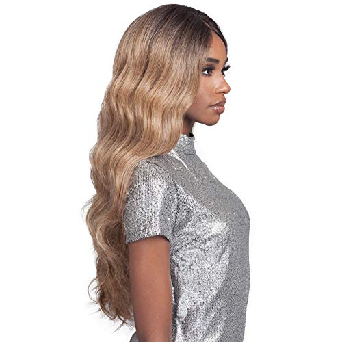 Bobbi Boss Human Hair Blend 13X4 Swiss Lace Front Wig - MBLF190 CARMELA (1)