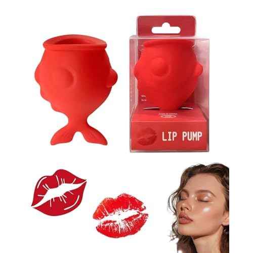 Lip Suction Plumper, Soft Silicone Fish Plumping Device Tool for Fuller Thicker Mouth Fastly Lips